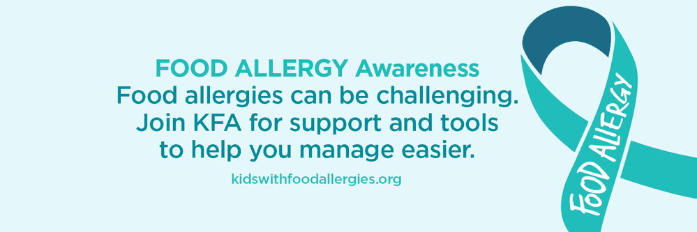 Food Allergy Awareness Join KFA Twitter Cover
