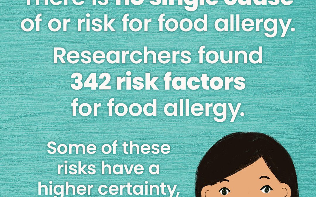 New Study Identifies Over 300 Risk Factors for Food Allergy and Finds No Link to Vaccines