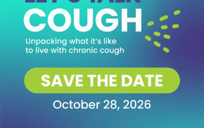 Let's Talk Cough Save the Date October 28, 2026